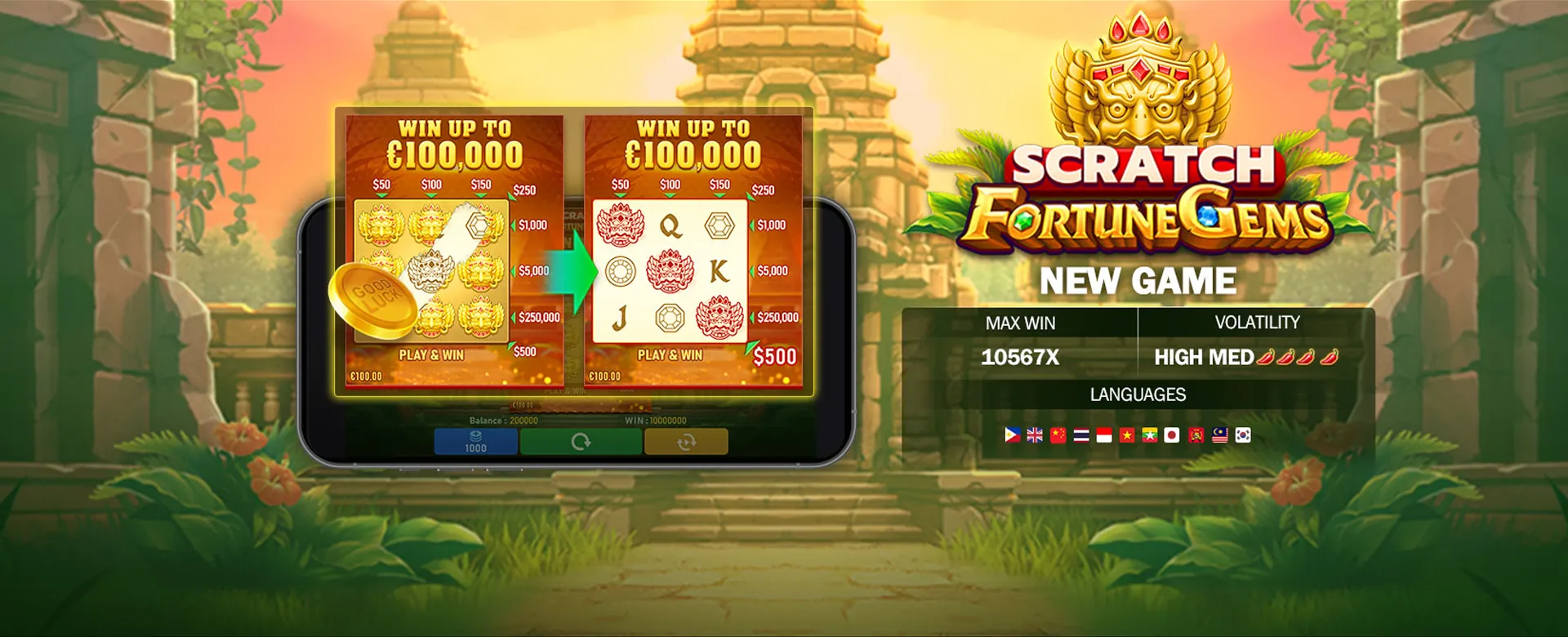 Stick Nodes Poppy Playtime themed casino games on mobile
